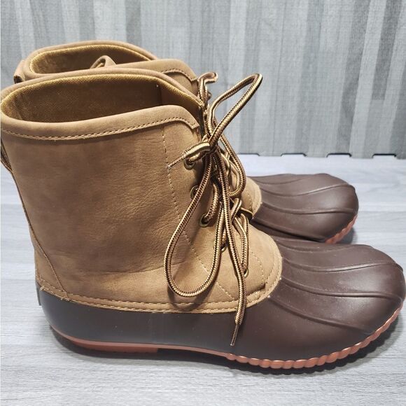 MarleyLilly Monogrammed Duck Boots - Picture 1 of 5